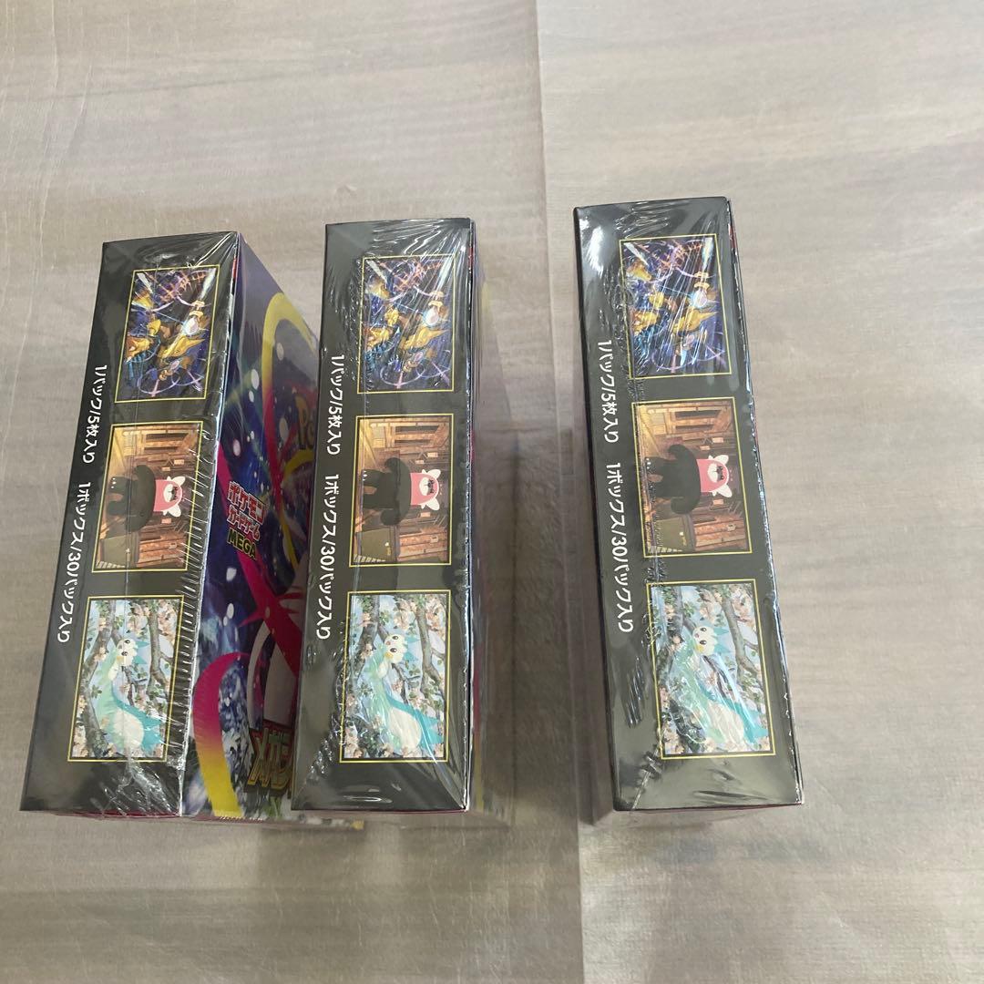 ポケモン メガシンフォニア 3BOXシュリンク付き