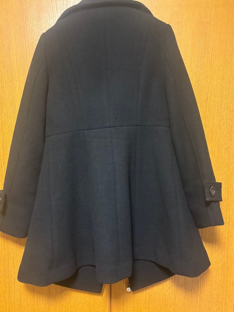 rienda 25オーバーネックシンデレララインミニコート S