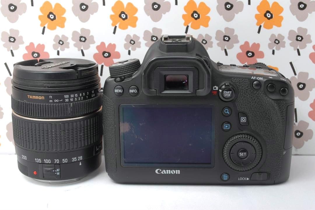 ❤Canon EOS 6D❤フルサイズ一眼レフ❤万能望遠レンズ❤Wi-Fi搭載❤