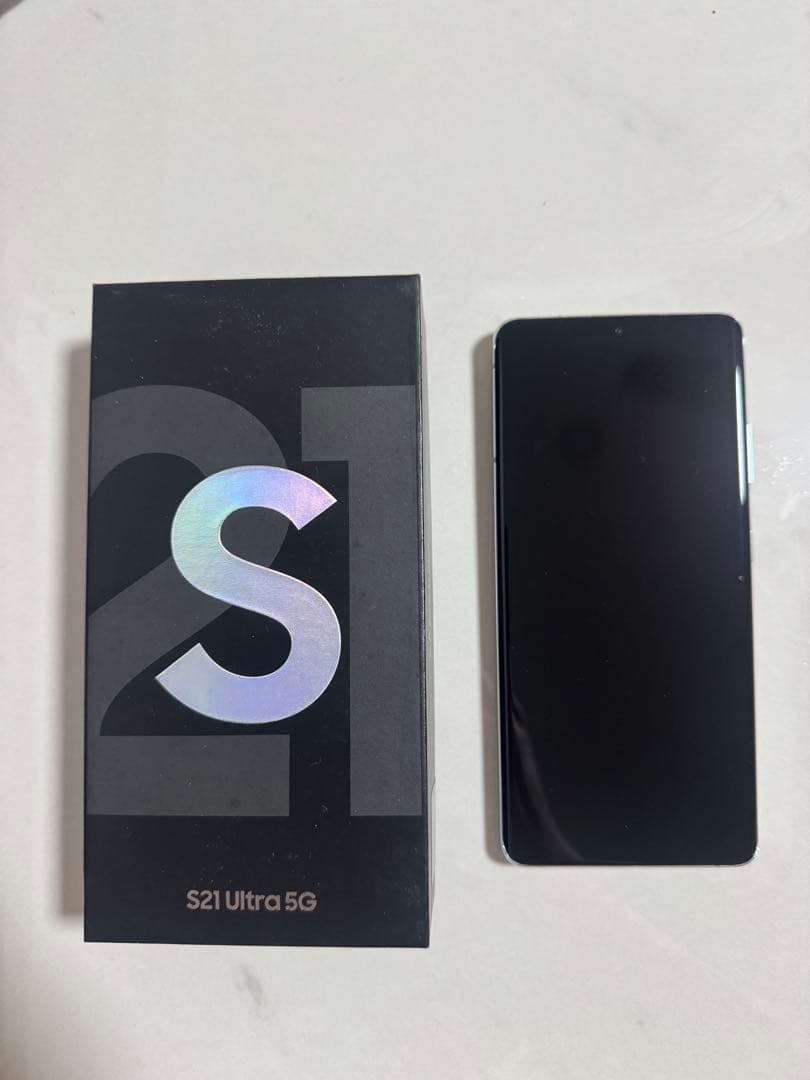 SamsungS21Ultra 5G 512GBファントムシルバー グローバル版