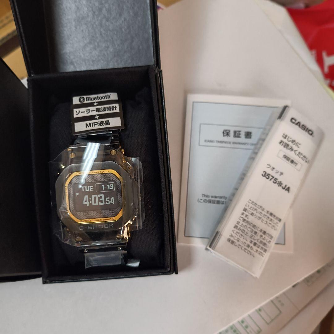 G-SHOCK　GMW-BZ5000BD-1JF　プライスタグ、保護フィルム付き