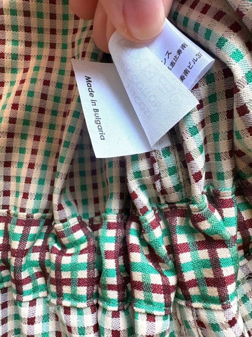 ドリスヴァンノッテン dries van noten⭐︎チェックジャケット