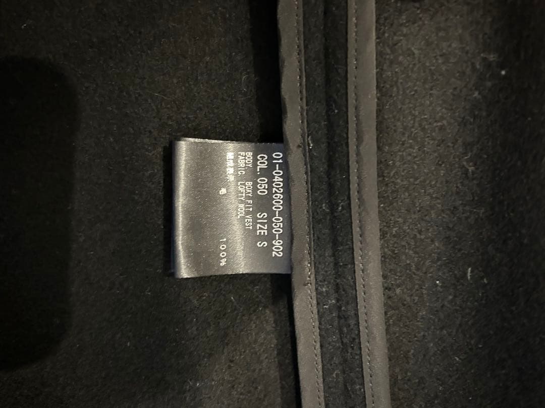 THEORY セオリー　LOFTY WOOL BOXY FIT VEST