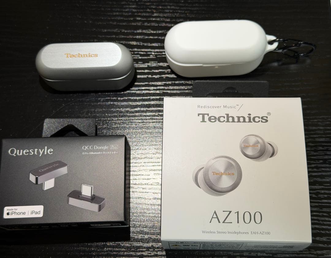Technics AZ100＋Questyle QCC Dongle Pro