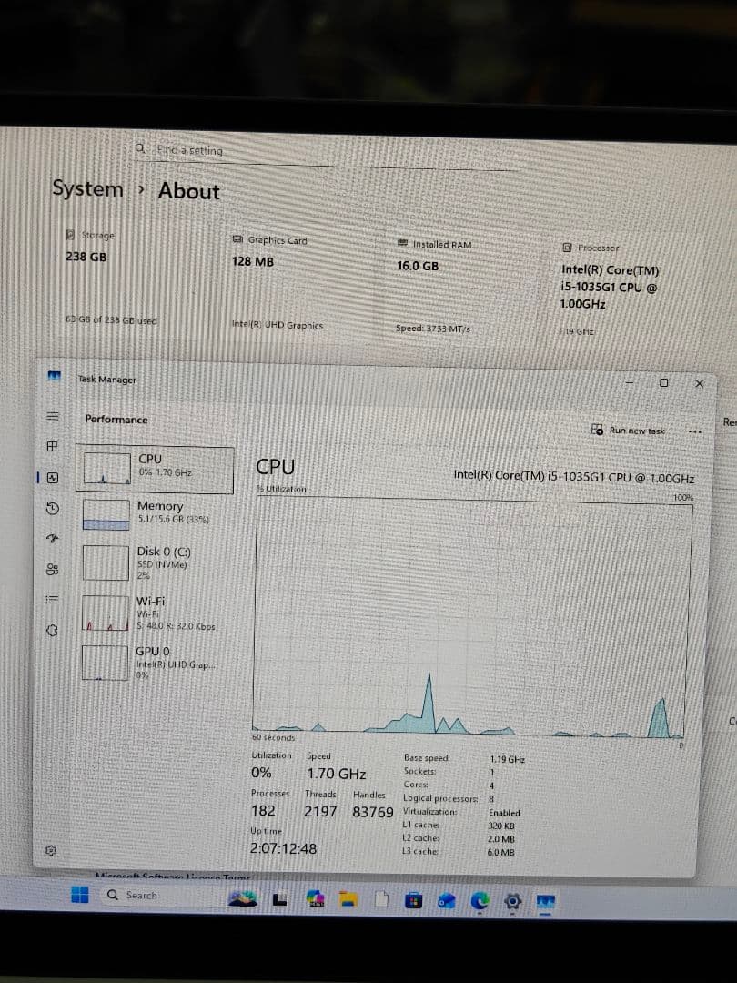 Windowsノート本体 Surface Laptop Go (i5/16GB/256GB)