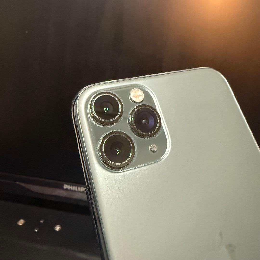 iPhone 11 Pro 256GB グリーン 画面＆バッテリー新品交換済