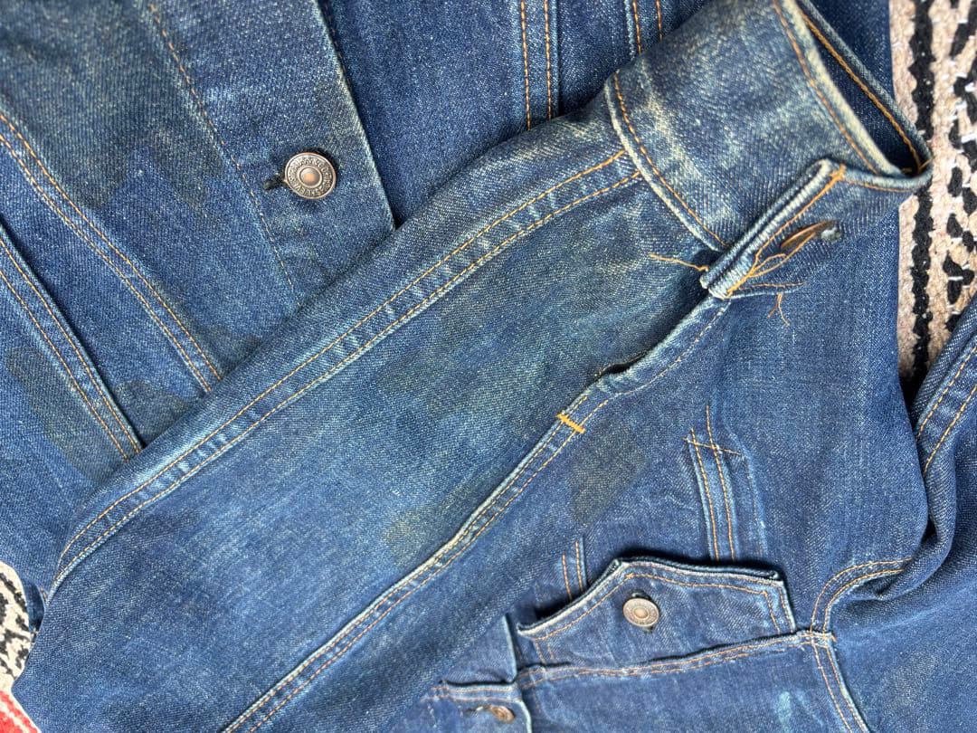 70s LEVI’S 70505 デニムジャケット ケアタグ付き