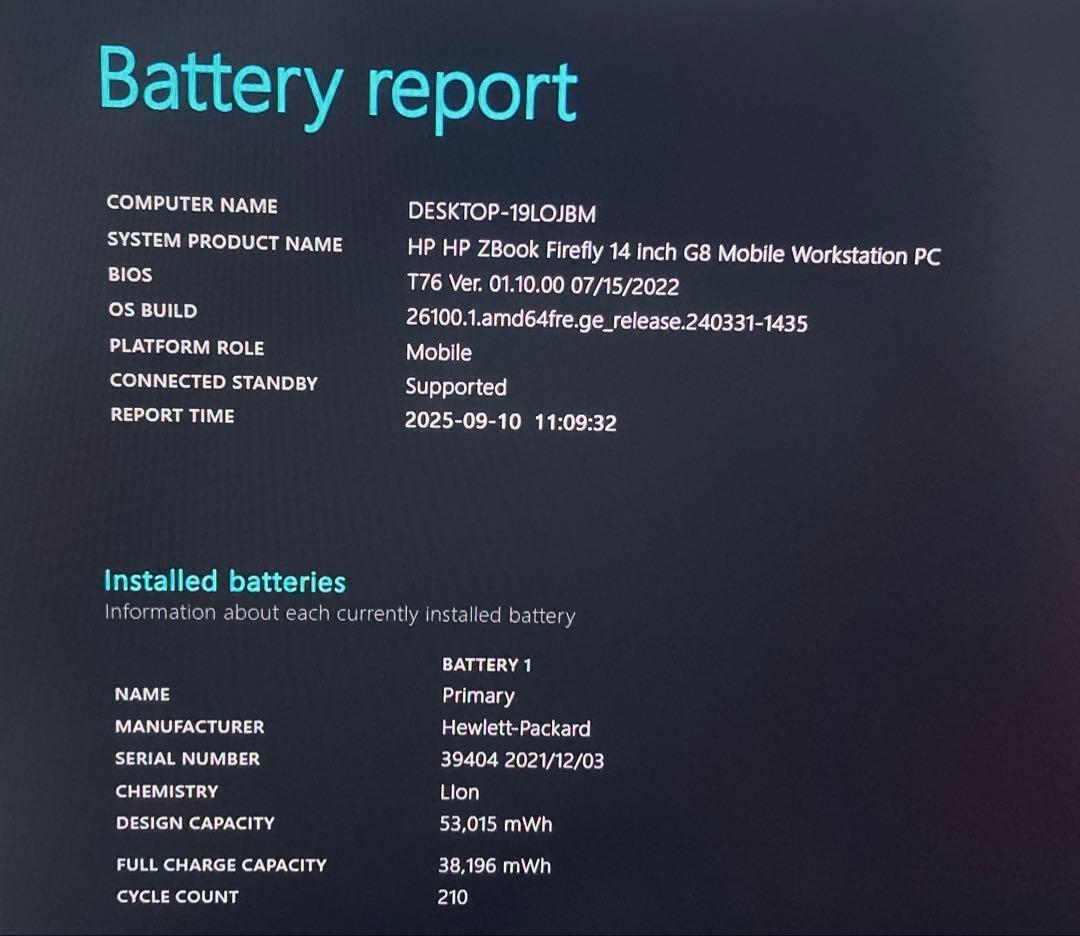 ZBook Firefly 14 G8/i7/メモリ16GB/SSD512GB