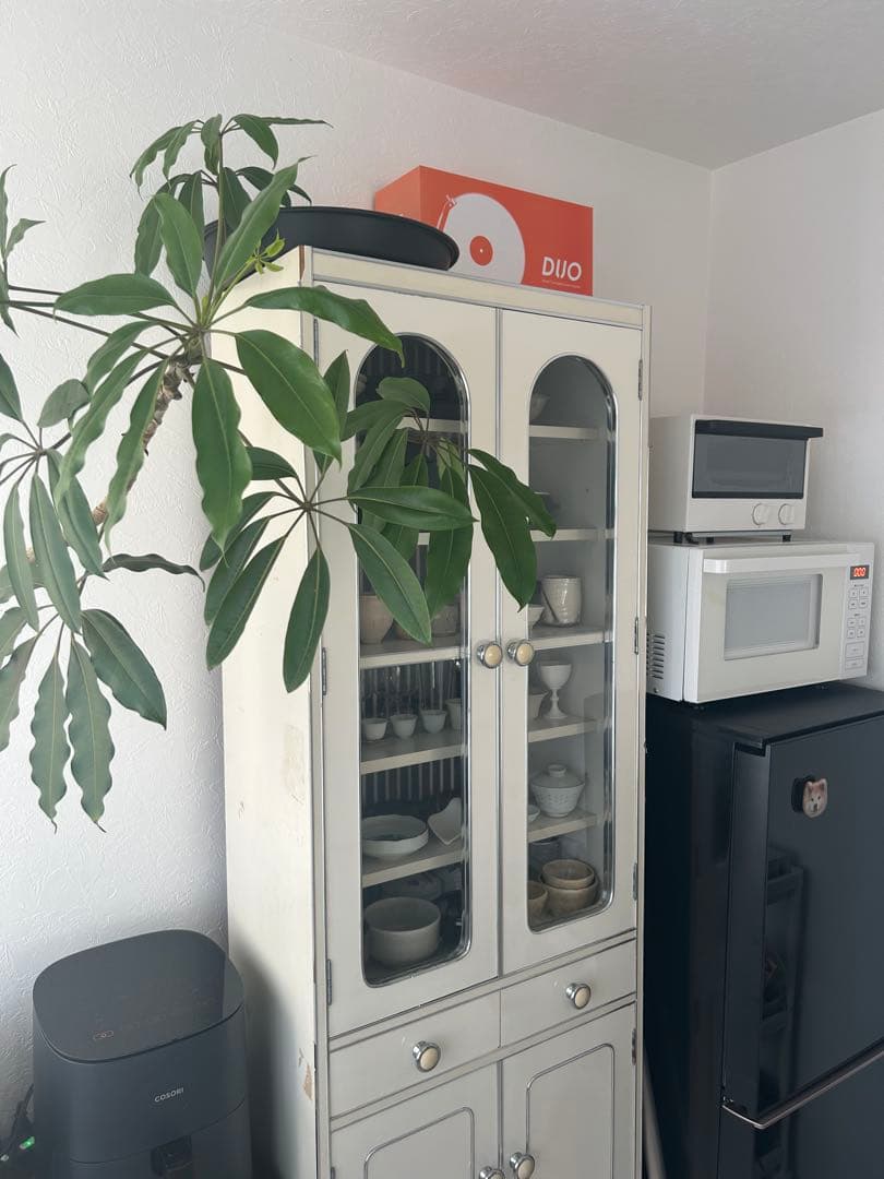 レトロポップ　アーチ型　飾り棚 食器棚 アンティーク 昭和レトロ