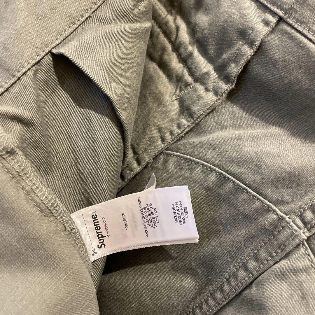 supreme シュプリーム カーゴパンツ サイズ30 ステッカー ミリタリー