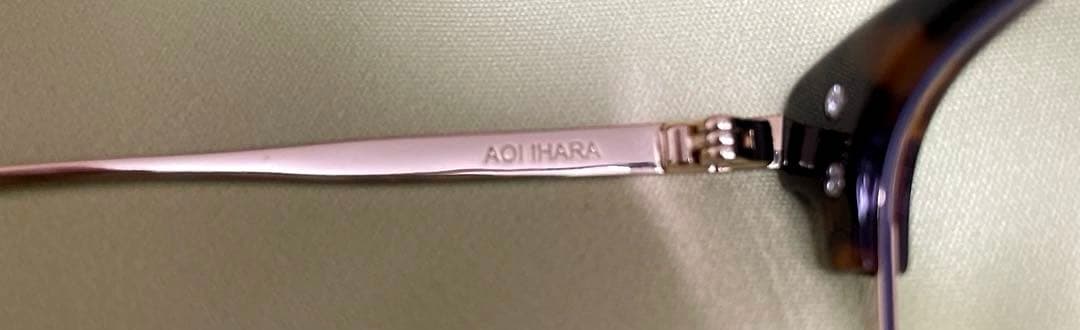 【週末限定値下げ】Zoff AOI IHARAクリアサングラス サーモント