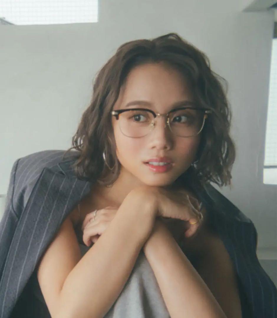 【週末限定値下げ】Zoff AOI IHARAクリアサングラス サーモント