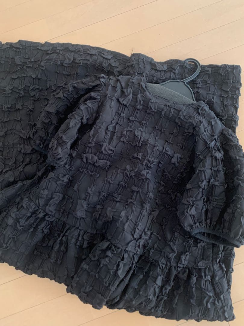 TREFLE＋1 トレフルプラスワン　ワッフルワンピース　〜マーレット ヨリ