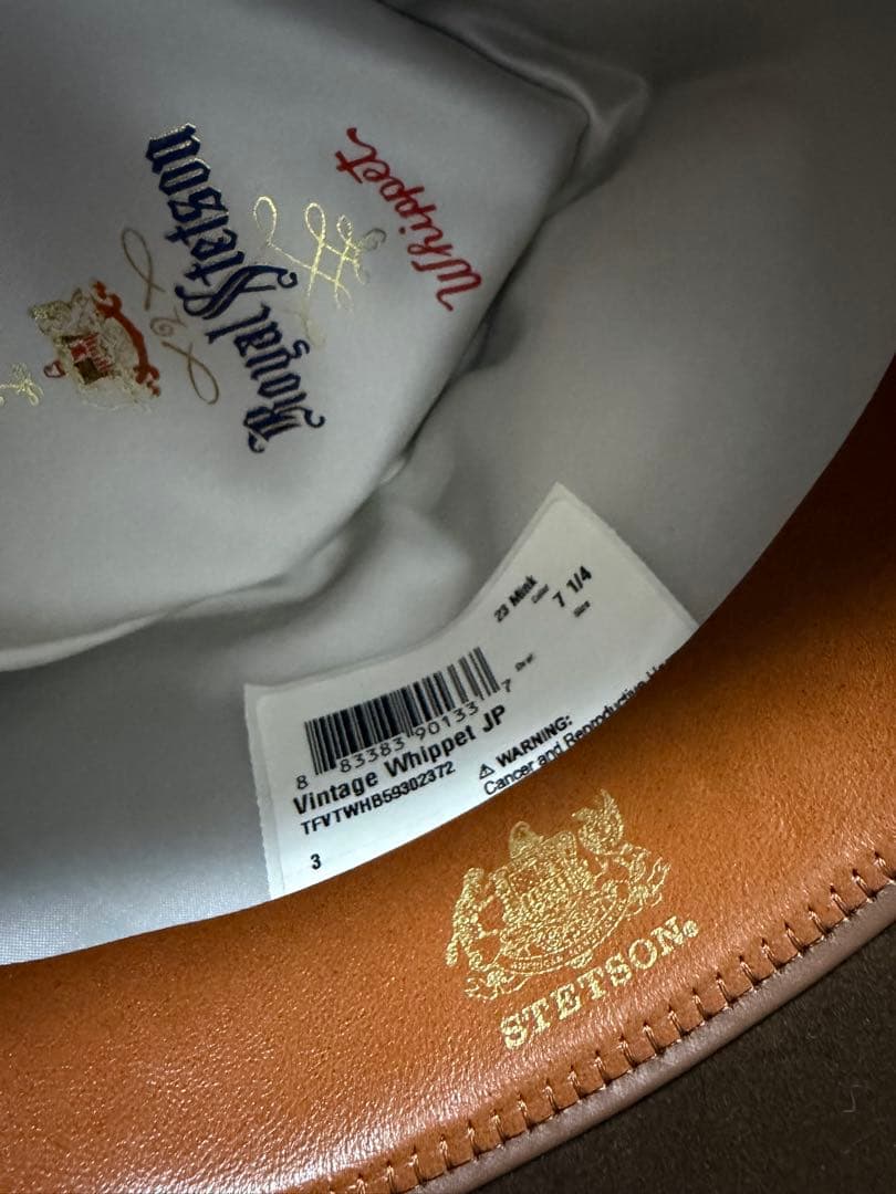 【新品】STETSON Whippet REPRO ST203