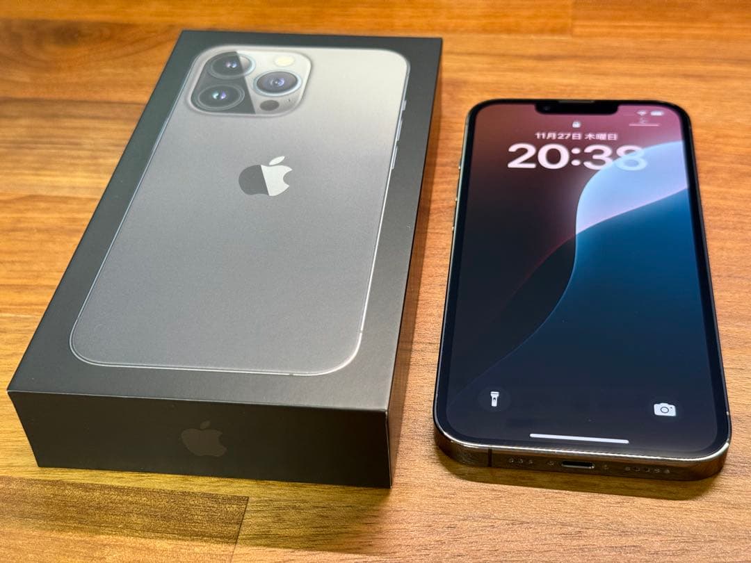 【ジャンク品】美品iPhone13 Pro 1TB グラファイト