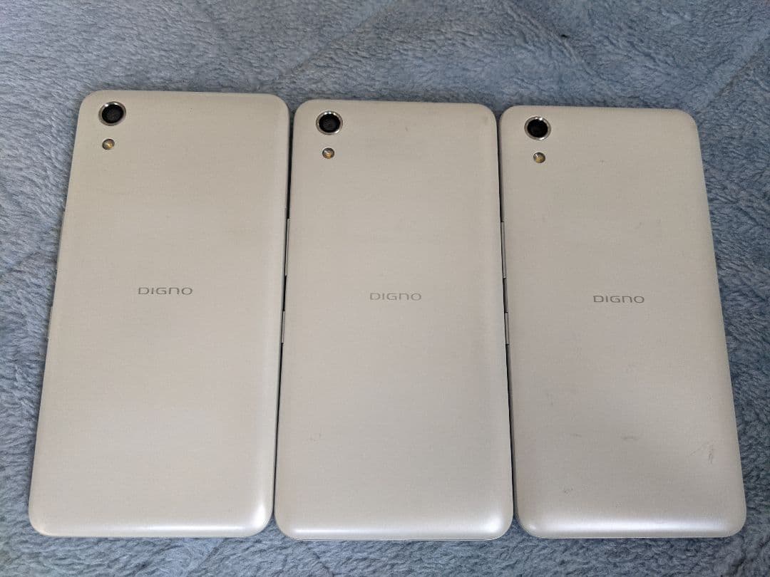 DIGNO J 704KC 32GB android8 Simフリー3台