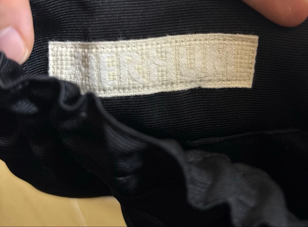 HERHUM ハーハム ふわふわカボチャパンツロング 黒