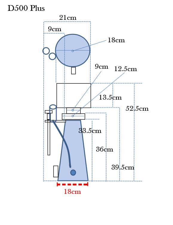 コーラルボックス　D500PLUS DC プロテインスキマー