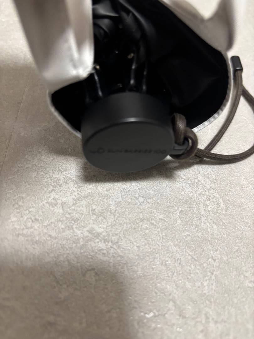 サンバリア100 2段折りコンパクト　ホワイト