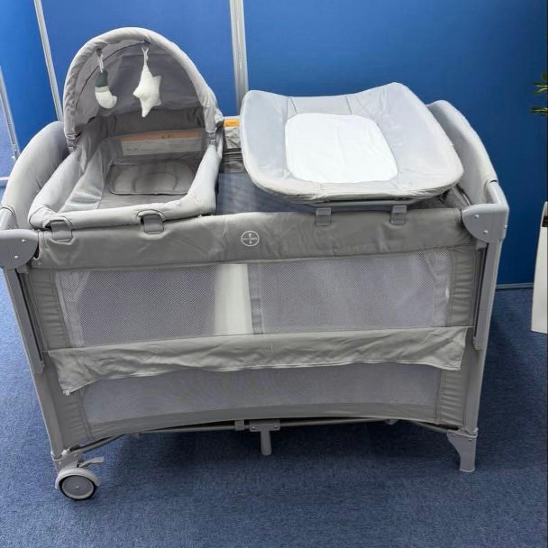 多機能ベビーベッド 折り畳み式プレイヤード 0114-0006g