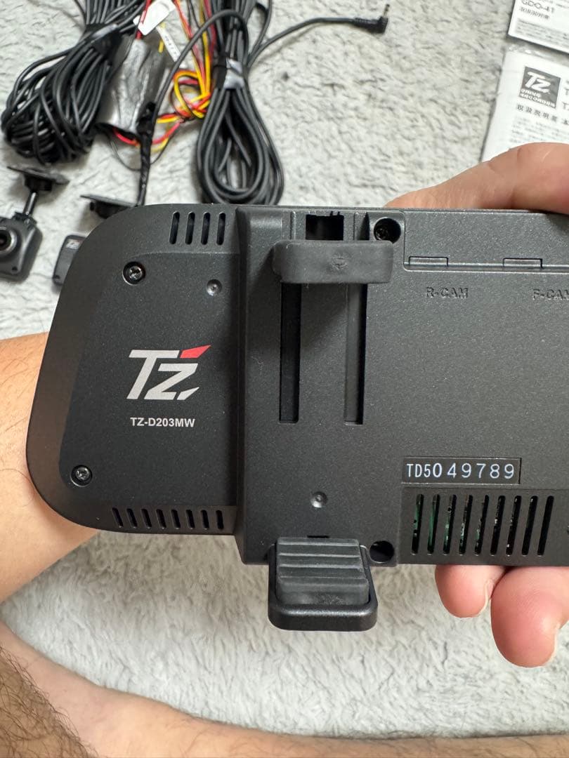 TZ-D203MW 電子インナーミラー型　ドライブレコーダー
