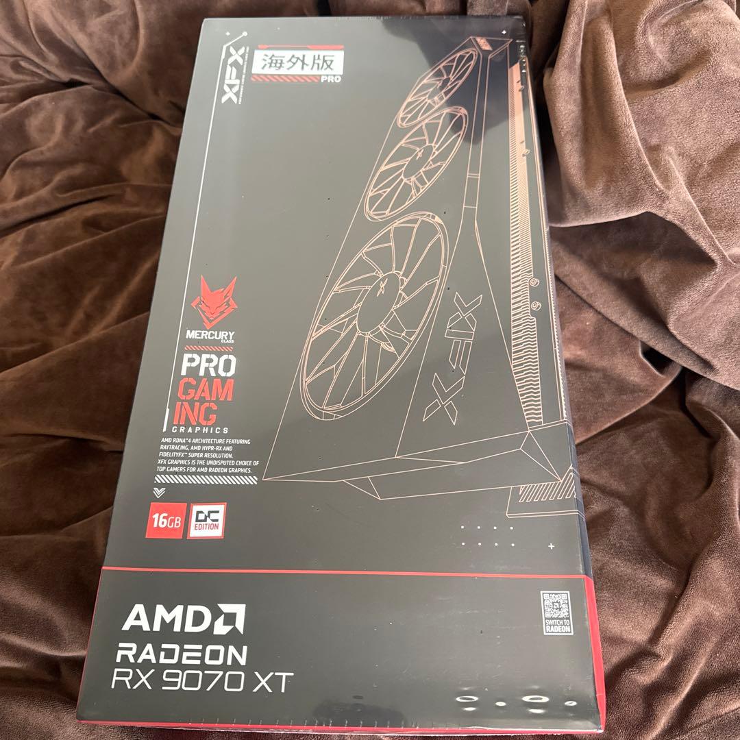 グラフィックボード・グラボ・ビデオカード XFX Radeon RX 9070 XT OC edition