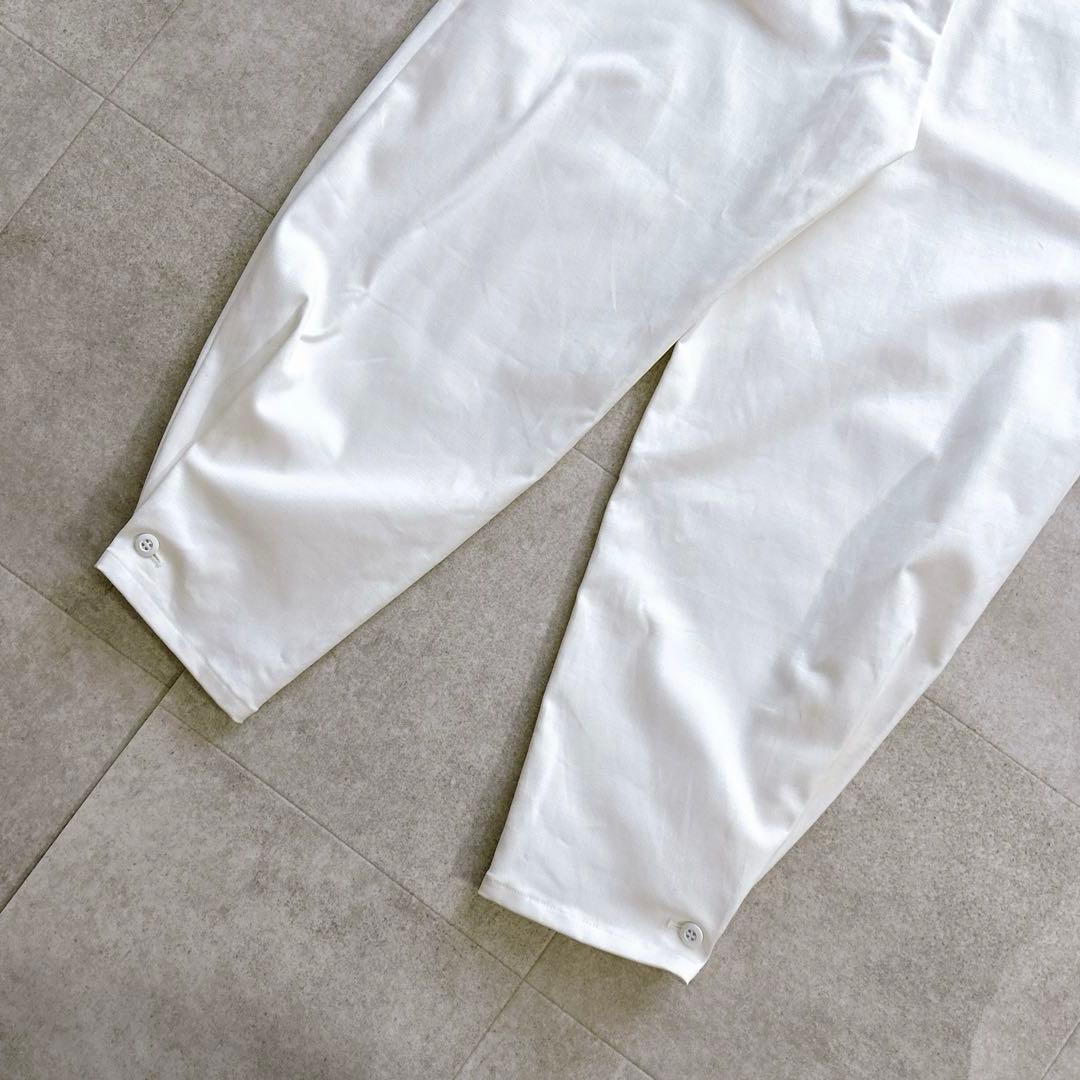 美品✨ セブンテン 2WAYパラシュートパンツ ハイウエスト 白 2024年