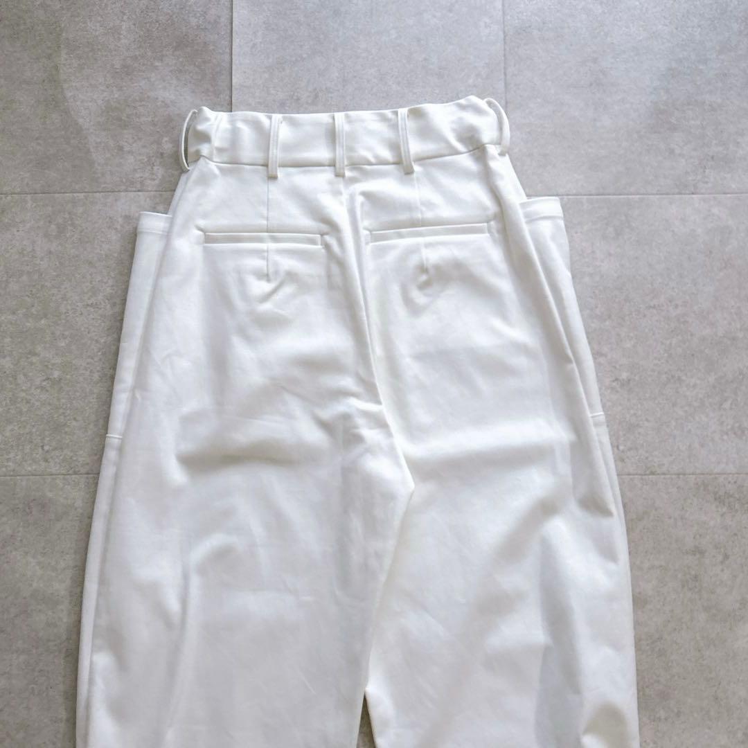 美品✨ セブンテン 2WAYパラシュートパンツ ハイウエスト 白 2024年