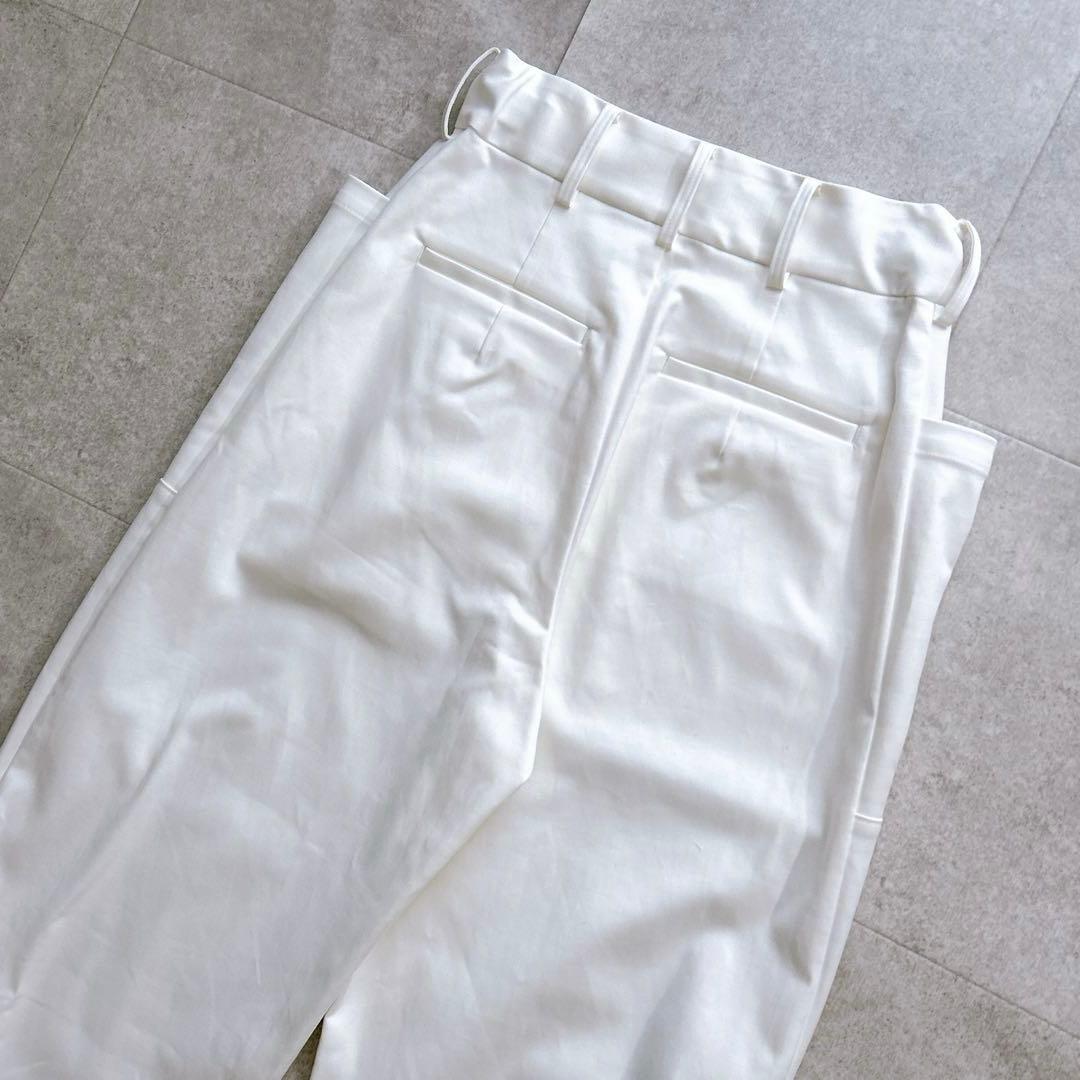 美品✨ セブンテン 2WAYパラシュートパンツ ハイウエスト 白 2024年