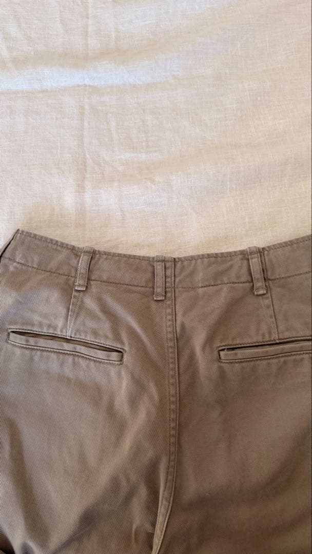 フレームワーク　オーバーサイズチノパンツ　40サイズ