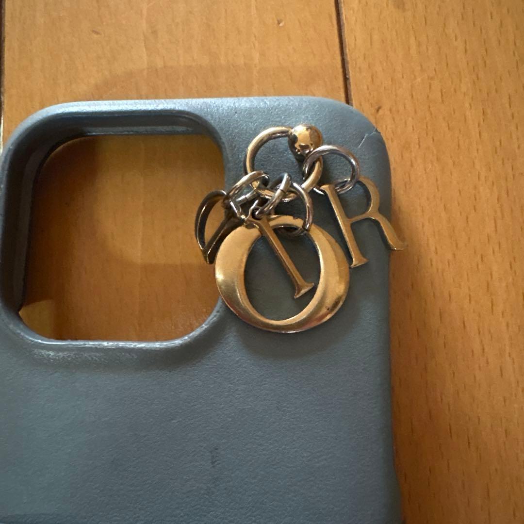 Dior iPhoneケース　15proケースブルー　正規品