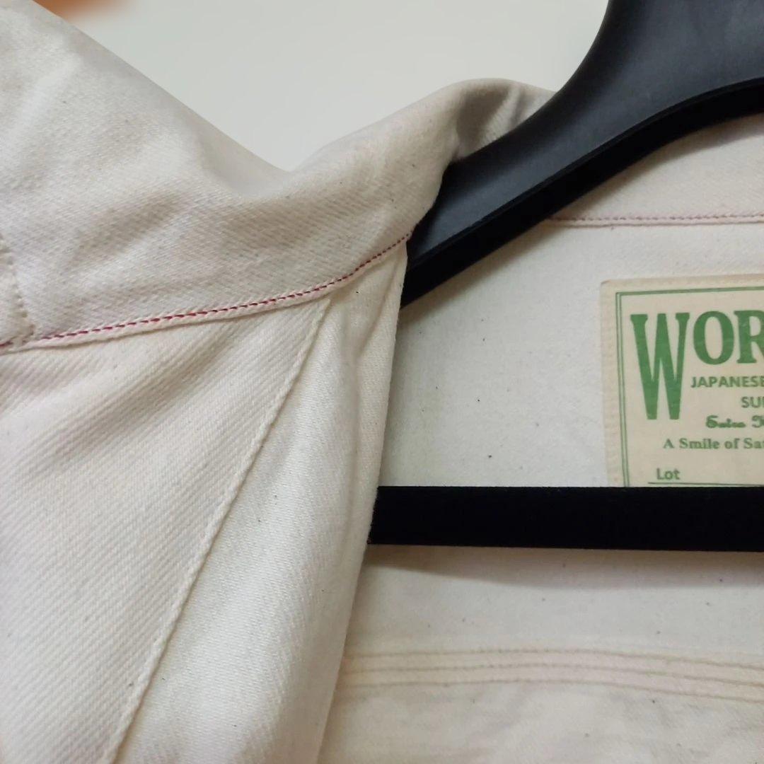 WORKERS エンジニアジャケット カバーオール ホワイト 38 M