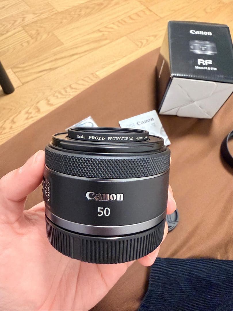 Canon RF 50mm F1.8 STM レンズ