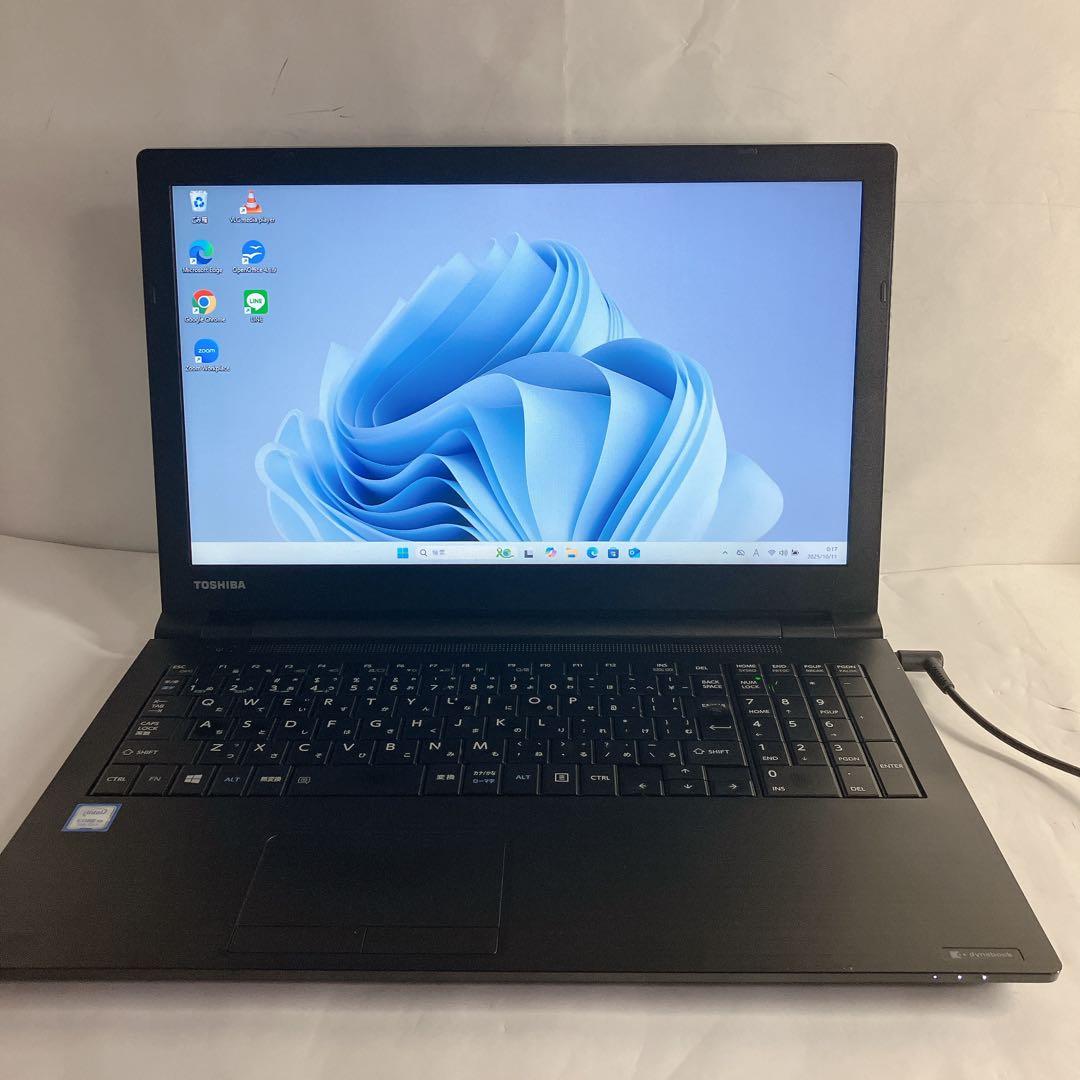 Win11 2018年製dynabook　コア5-７世代 SSD　DVD搭載