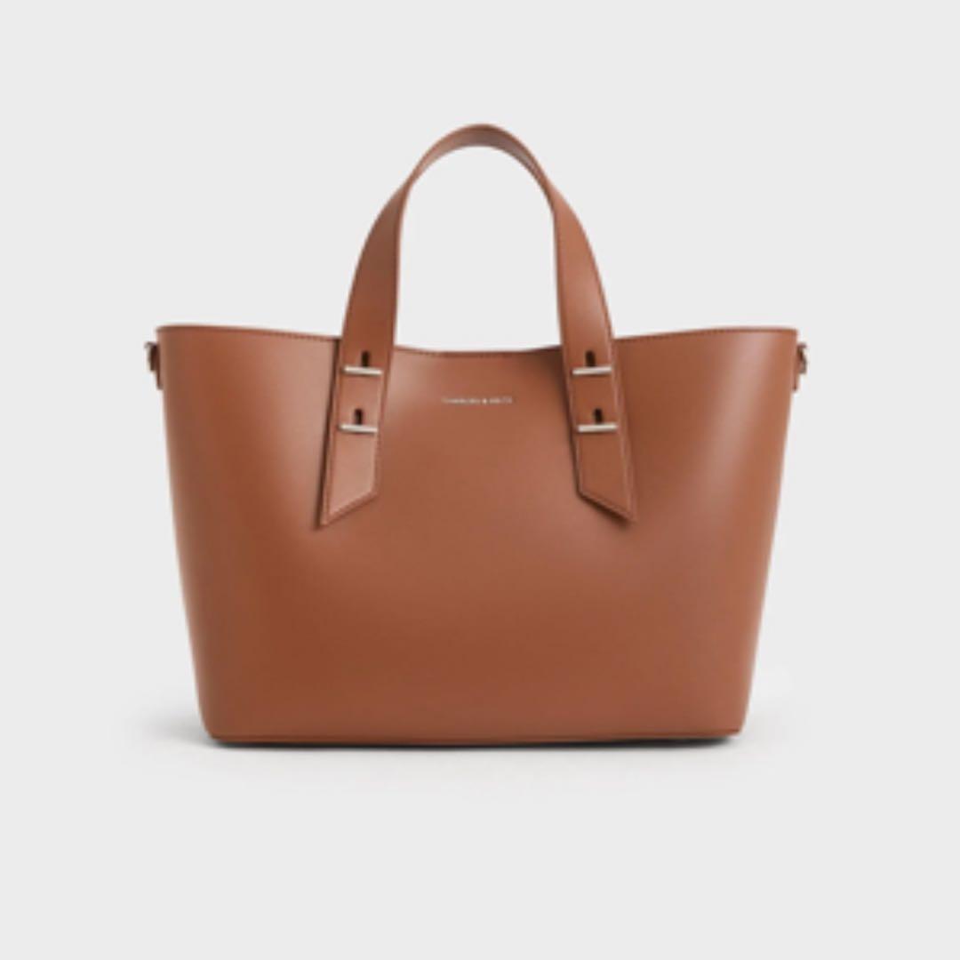 CHARLES & KEITH ブラウン バッグ