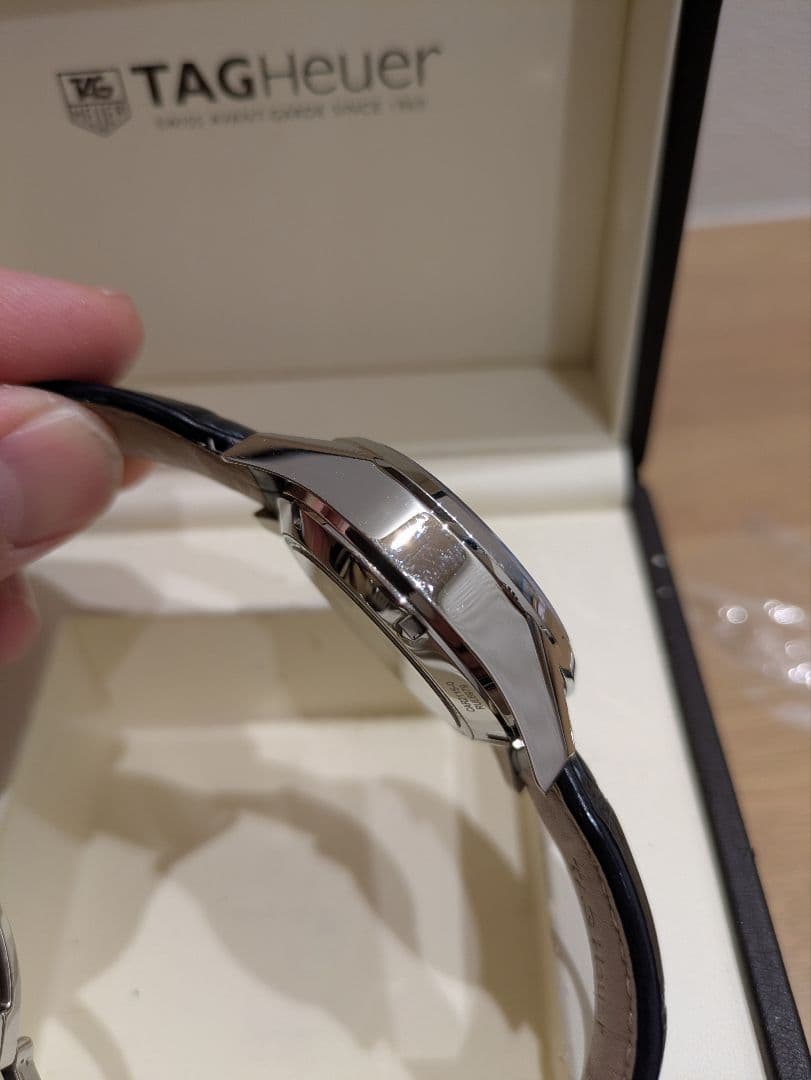 1/16金曜日まで！タグホイヤーカレラ　ブルー文字盤1887 CAR2115