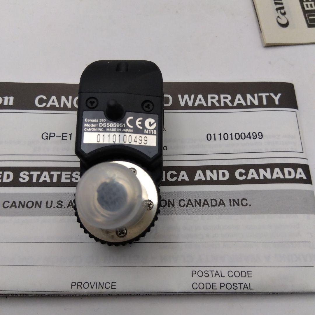 キヤノン　GPSユニット　GP-E1
