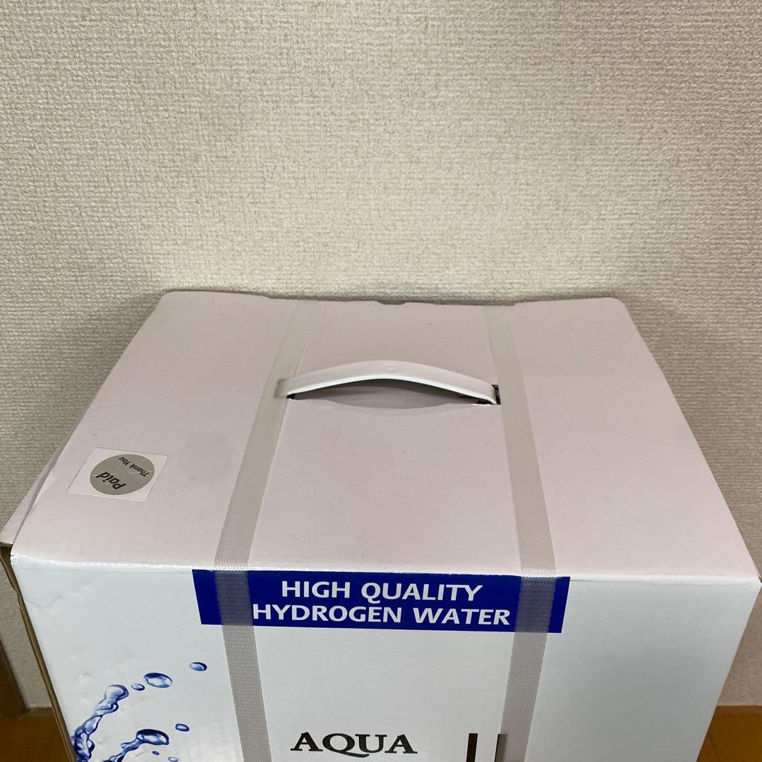 【新品、未開封】AQUA OASIS H2 高品質水素水生成機 レッド