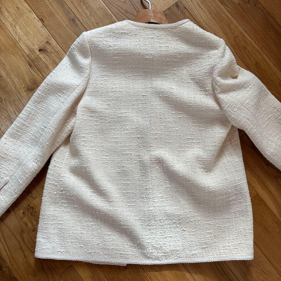 TOMORROWLAND Ballsey　スラブコットンツイードジャケット　9号