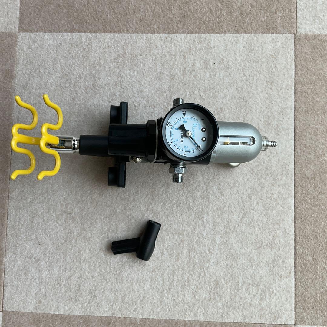 エアテックス コンプレッサー APC-001R &水取りセット1 AHB-1