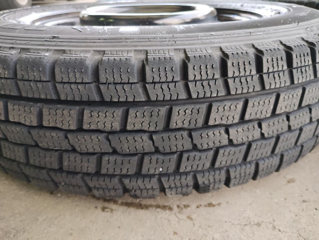軽貨物　145R12 6PR　軽トラ　軽バン　バリ山　神奈川　４本　スタッドレス