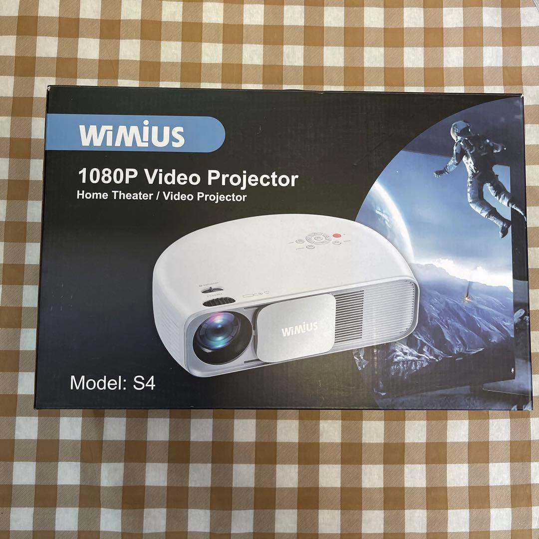 ⭐ 新品　プロジェクター 高輝度　Bluetooth 4K対応　ホームシアター