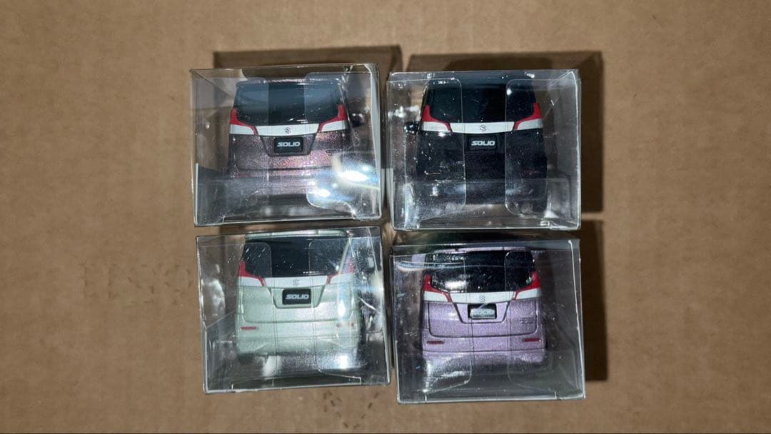 【匿名配送】 スズキ ソリオ & ソリオバンディット プルバックカー 8台