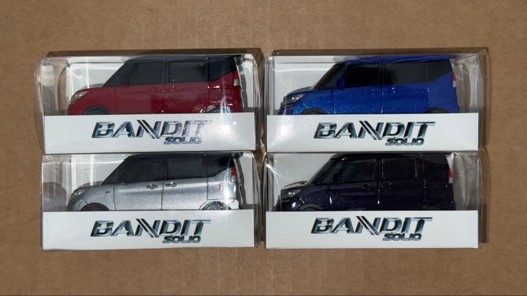 【匿名配送】 スズキ ソリオ & ソリオバンディット プルバックカー 8台