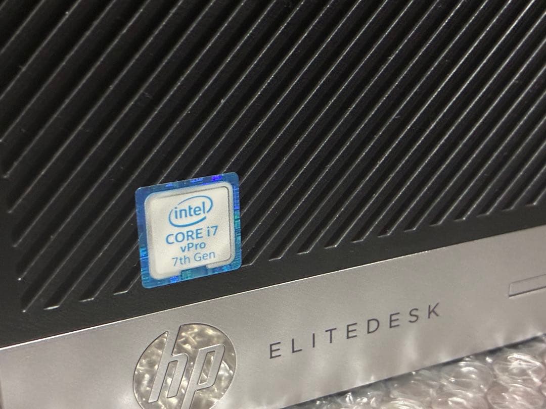 Windowsデスクトップ HP EliteDesk 800 / i7-7700 16GB SSD256GB