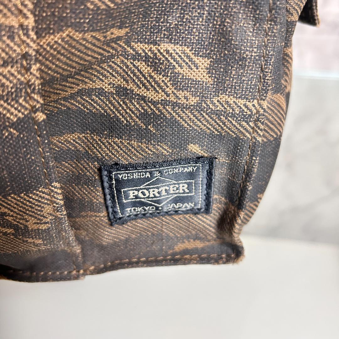PORTER ポーター 70周年 ショルダーバッグ グリーンアイ カモフラ