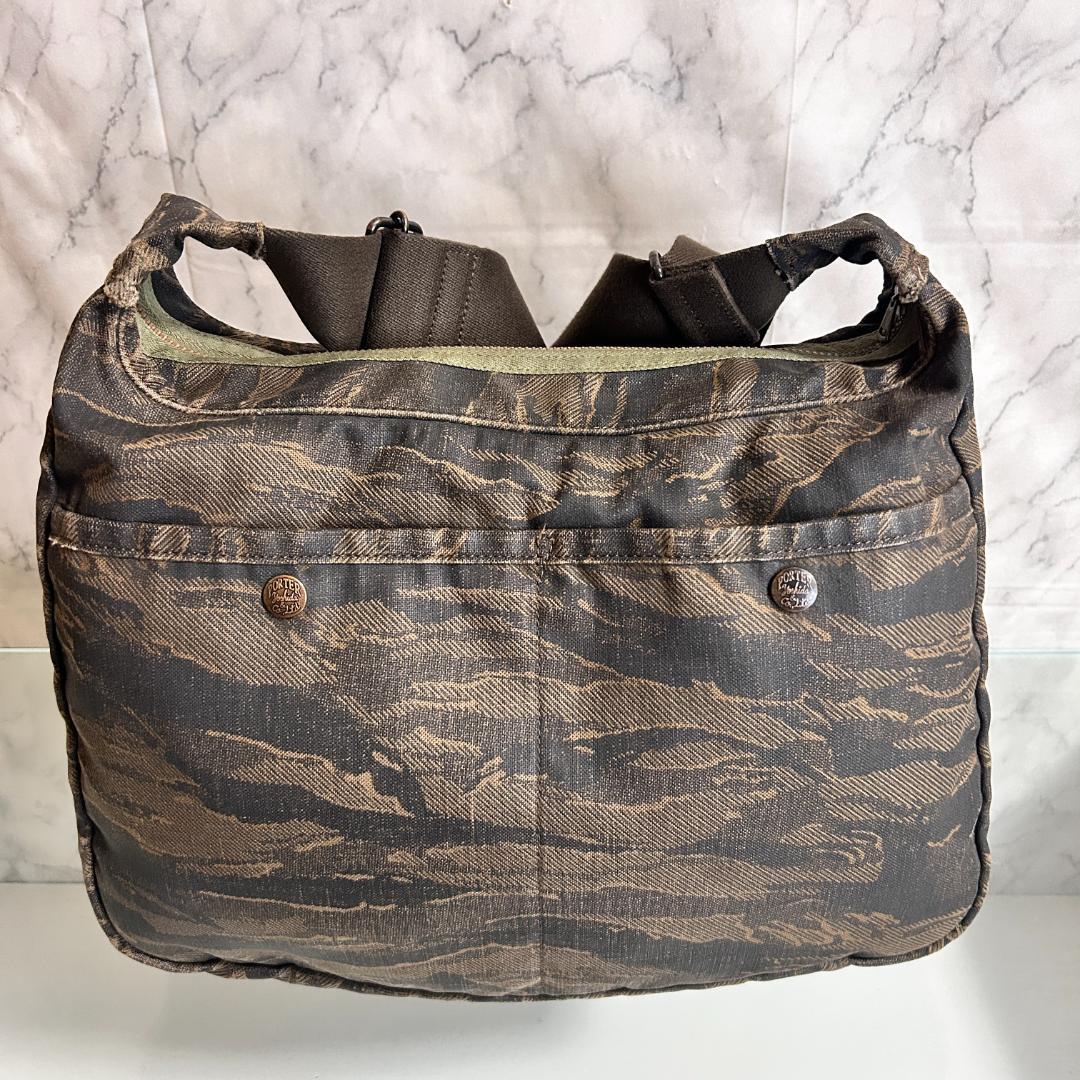 PORTER ポーター 70周年 ショルダーバッグ グリーンアイ カモフラ