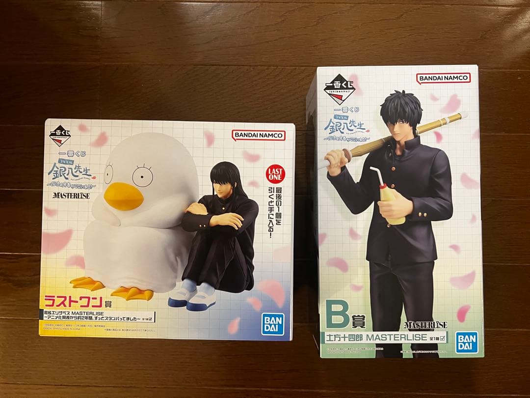 銀魂 一番くじ 土方十四郎 ラストワン賞 桂&エリザベスフィギュア 未使用