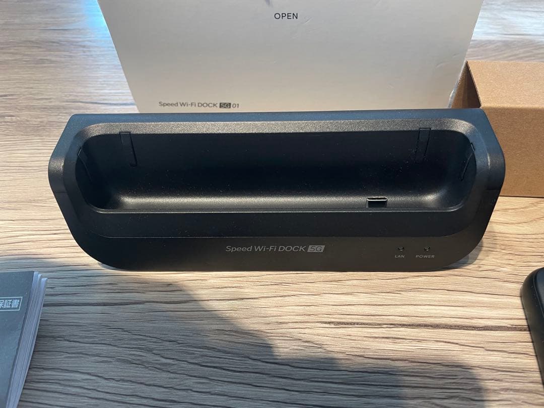 Speed Wi-Fi DOCK BG01 ブラック