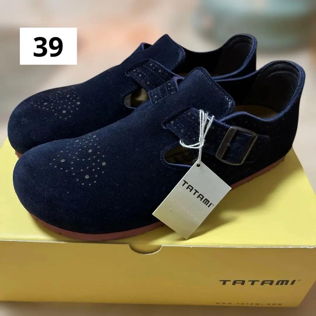⭐︎希少⭐︎TATAMI YUKON 未使用 ネイビー Birkenstock 39
